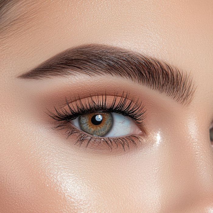 perfect brows from brow lamination in Cleveland's NuIQ