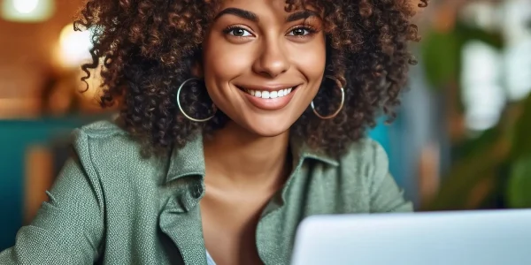 beautiful woman with great results from sculptra filler