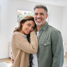 happy couple from results of bhrt in cleveland