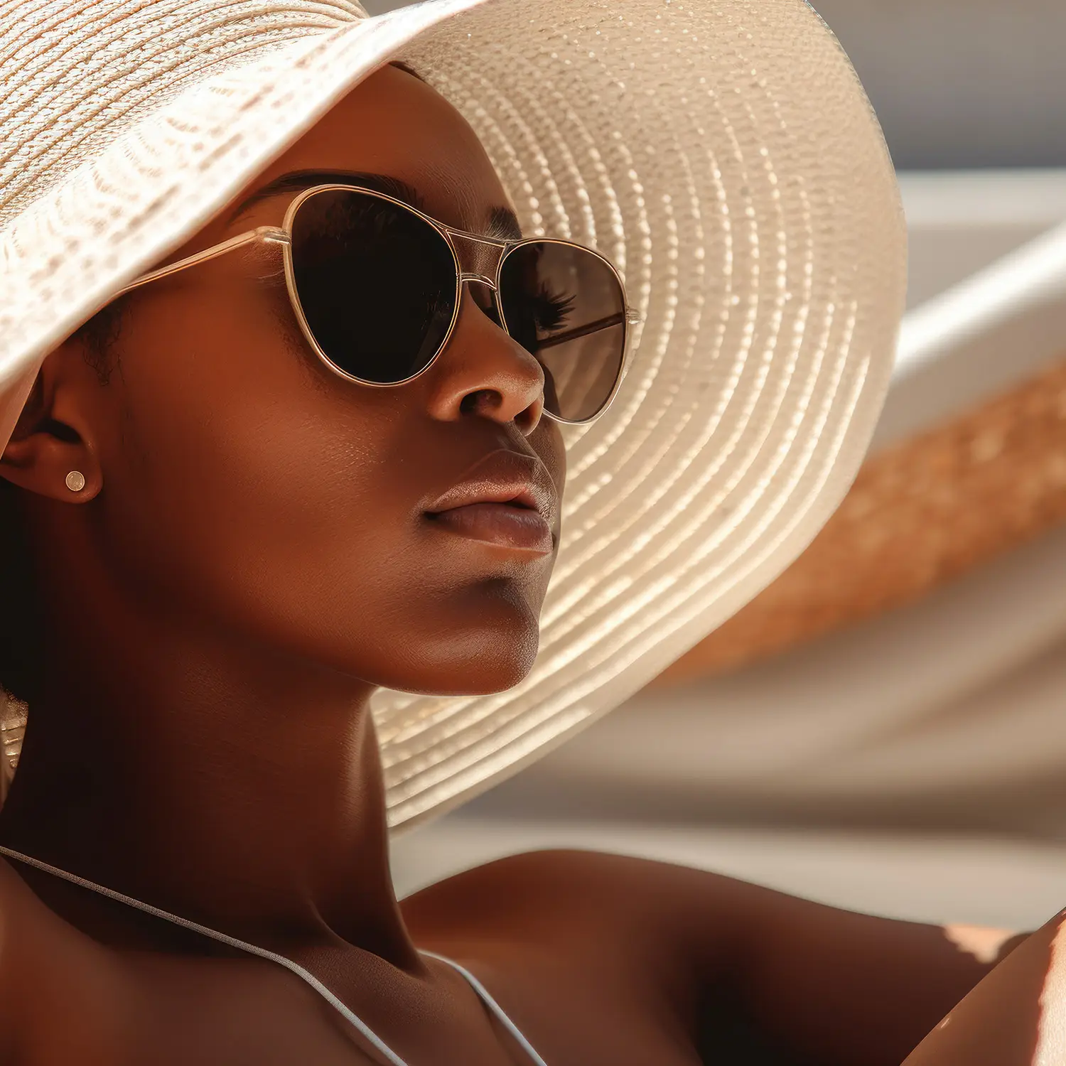 beautiful woman with incredible skin from skin pen microneedling